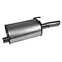 Quiet-Flow Muffler, Direct Replacement, No Fabrication Needed