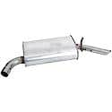 Quiet-Flow Muffler, Direct Replacement, No Fabrication Needed