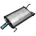 Quiet-Flow Direct Fit Exhaust Muffler Assembly 1.75" Inlet (ID) 2" Outlet (OD)