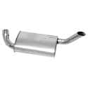 Quiet-Flow Muffler, Direct Replacement, No Fabrication Needed