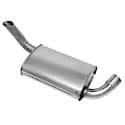 Quiet-Flow Direct Fit Exhaust Muffler 2.5" Inlet (ID) 2.25" Outlet (OD)