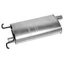 Quiet-Flow SS Direct Fit Exhaust Muffler 2" Inlet (ID) 2" Outlet (ID)