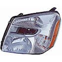 New CAPA Certified Standard Replacement Driver Side Headlight Combination Assembly