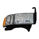 New Standard Replacement Passenger Side Combo Headlight Assembly, With Sport Package