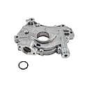 Stock Replacement Oil Pump: Standard Volume, Standard Pressure, Cast Aluminum, With Gasket