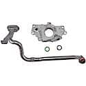 Stock Replacement Oil Pump: Standard Volume, Standard Pressure, Cast Aluminum, With Gasket