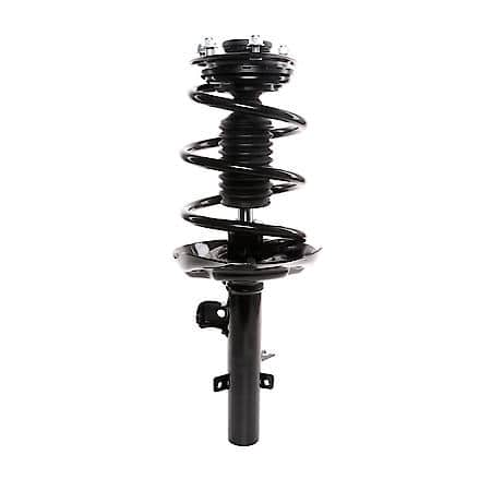 2 x Complete Shock Absorbers Front Struts Assembly with Spring Struts and  Strut Mount Dust Cover (1 Pair)