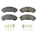 Z17 Low-Dust Ceramic Brake Pads with Hardware