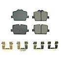 Z17 Low-Dust Ceramic Brake Pads with Hardware