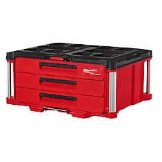 Milwaukee Tool PACKOUT? 3-DRAWER TOOL BOX 48-22-8443 - Advance Auto Parts