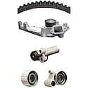 Timing Water Pump Kit; With Pump, Belt, Actuator, Tensioner And Idler