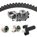 Timing Water Pump Kit; With Pump, Belt, Actuator, Tensioner And Idler