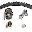 Timing Water Pump Kit; With Pump, Belt, Actuator, Tensioner And Idler