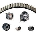 Timing Water Pump Kit; With Pump, Belt, Tensioner And 3 Idlers