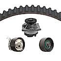 Timing Water Pump Kit; With Belt, Pulleys And Water pump