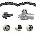 Timing Water Pump Kit; With Pump, Belt, Actuator, 2 Tensioners And Idler