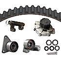 Timing Water Pump Kit; With Pump, Belt, Actuator, Pulley, Idler, Seals