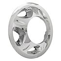 Wheel Simulator, Fits 17 Inch Wheels, Chrome Plated, ABS Plastic