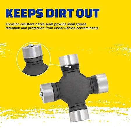 MOOG Driveline Products Greaseable Super Strength Universal Joint