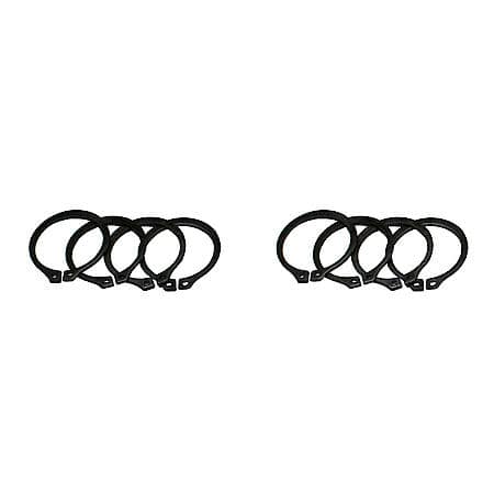 (4) Full Circle Snap Rings, Fits Dana 60 733X U-Joint With Aftermarket Axle