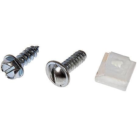 License Plate Fasteners - 1/4 In. X 3/4 In.