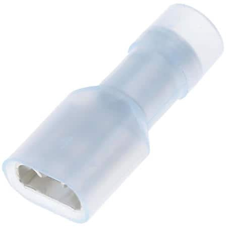 16-14 Gauge Insulated Solder Filled Disconnect, .250 In., Blue