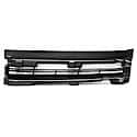 New CAPA Certified NSF Certified Standard Replacement Driver Side Front Grille Louver, Black