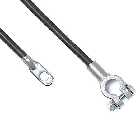 Battery Cable: Top Post, 36" Long, 4 Gauge, For Positive or Negative Terminals