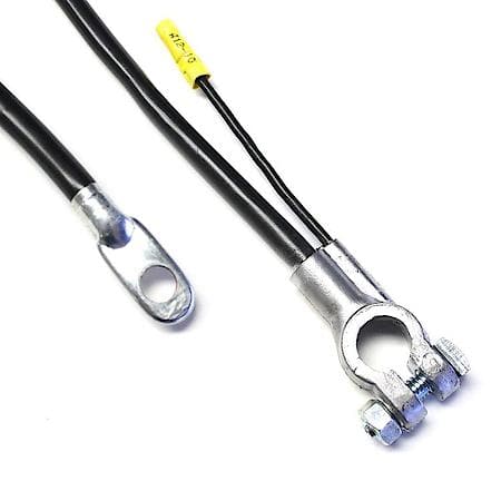 Battery Cable: Top Post, 26" Long, 4 Gauge, For Positive or Negative Terminals