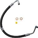 Power Steering Pressure Hose Assembly, 14mm Banjo x 16mm Male Inv. Flare