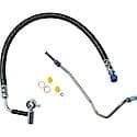 Power Steering Pressure Hose Assembly, 14mm Male "O" Ring x 16mm Banjo - with Switch Port