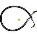 Power Steering Pressure Hose Assembly, 1/4" Male Inv. Flare x 3/8" Female S.A.E.