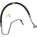 Power Steering Pressure Hose Assembly, 16mm Banjo x 16mm Male "O" Ring