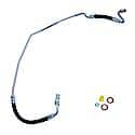 Power Steering Pressure Hose Assembly, 16mm Banjo x 16mm Male Inv. Flare - with Switch Port (Bub. Flare)