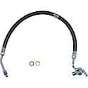 Power Steering Pressure Hose Assembly, 16mm Banjo x 16mm Male Inv. Flare - with Switch Port