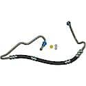 Power Steering Pressure Hose Assembly, 16mm Male "O" Ring x 18mm Male "O" Ring