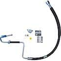 Power Steering Pressure Hose Assembly, 16mm Long Male "O" Ring x 18mm Female "O" Ring - with Switch Port