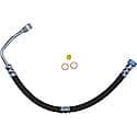 Power Steering Pressure Hose Assembly, 16mm Banjo x 16mm Female Inv. Flare