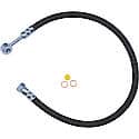 Power Steering Pressure Hose Assembly, 14mm Banjo x 14mm Female Inv. Flare