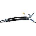 Power Steering Pressure Hose Assembly, 12mm Male Captive "O" Ring x 16mm Male "O" Ring