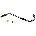 Power Steering Pressure Tube Assembly, 16mm Male Inv. Flare x 16mm Male "O" Ring