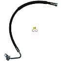 Power Steering Pressure Hose Assembly, 14mm Female Inv. Flare x 16mm Banjo - with Switch Port