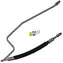 Power Steering Pressure Hose Assembly, 16mm Male "O" Ring x 16mm Male "O" Ring