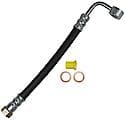 Power Steering Pressure Hose Assembly, 14mm Banjo x 14mm Female Inv. Flare