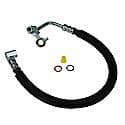 Power Steering Pressure Hose, 14mm Female Inv. Flare x 16mm Banjo - with Switch Port