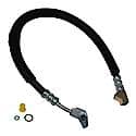 Power Steering Pressure Hose, 14mm Female Inv. Flare x 18mm Male Captive O-Ring - with Switch Port