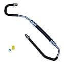 Power Steering Pressure Hose, 16mm Male Inv. Flare x 16mm Male "O" Ring