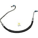 Power Steering Pressure Hose Assembly, 16mm Male "O" Ring x 18mm Male "O" Ring