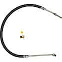 Power Steering Pressure Hose Assembly, 3/8" Female S.A.E. or 3/8" Male Inv. Flare x 7/16" Male Inv. Flare