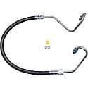 Power Steering Pressure Hose Assembly, 16mm Male "O" Ring x 18mm Male "O" Ring - with Switch Port